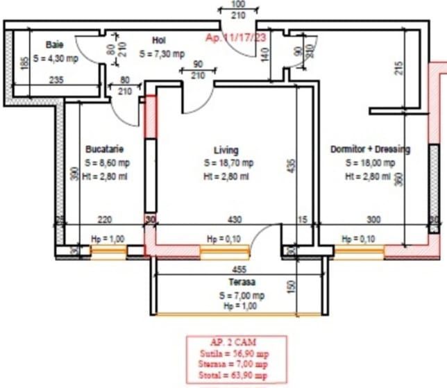 AP. 2CAM BLOC PREMIUM P+3  / METROU N. TECLU,SCOALA BRAUNER! - Poză 2