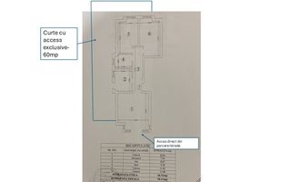 Apartament 3 camere si curte proprie, parter, bloc nou - Poză 13