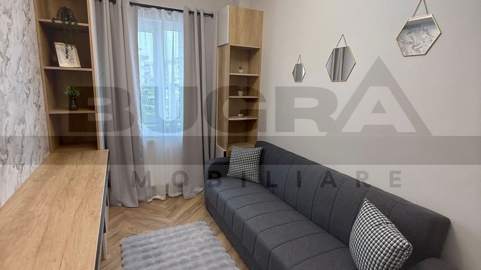 Apartament 3 camere, super finisat, parcare, zona Terra - Poză 9