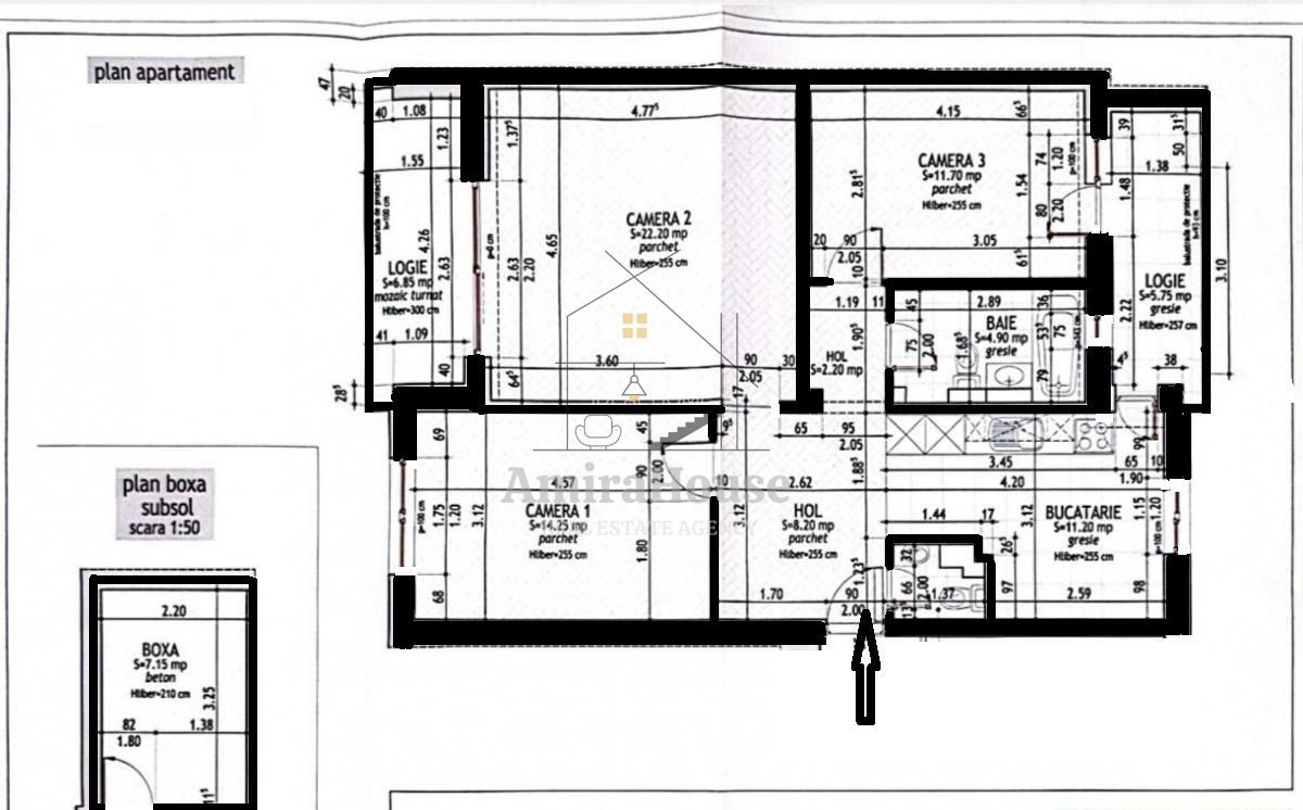 Apartament 3 camere, 90 mp utili,  zona Calea Manastur - Poză 39