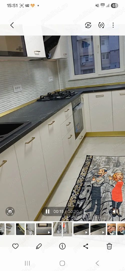 Apartament 4 camere, decomandat, etaj 3/4 - IC Frimu - Poză 2