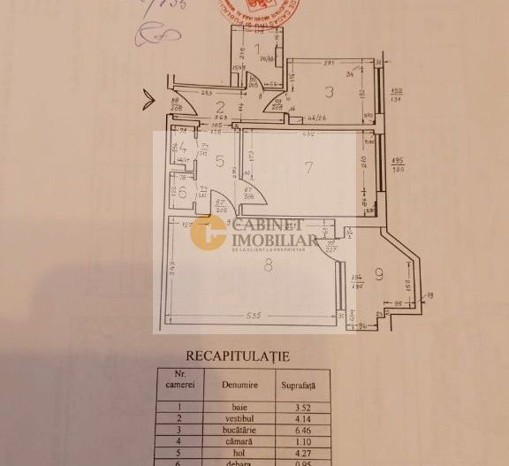 Apartament 2 camere, 58 mp, Calea Dorobanți – Locație premium! - Poză 14