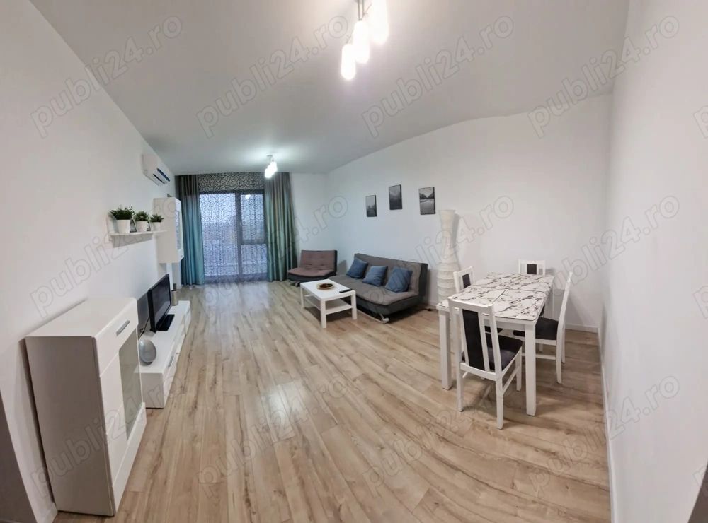 2 camere lux cu centrala, incalzire in pardoseala, parcare optional, Mega Mall - Poză 3