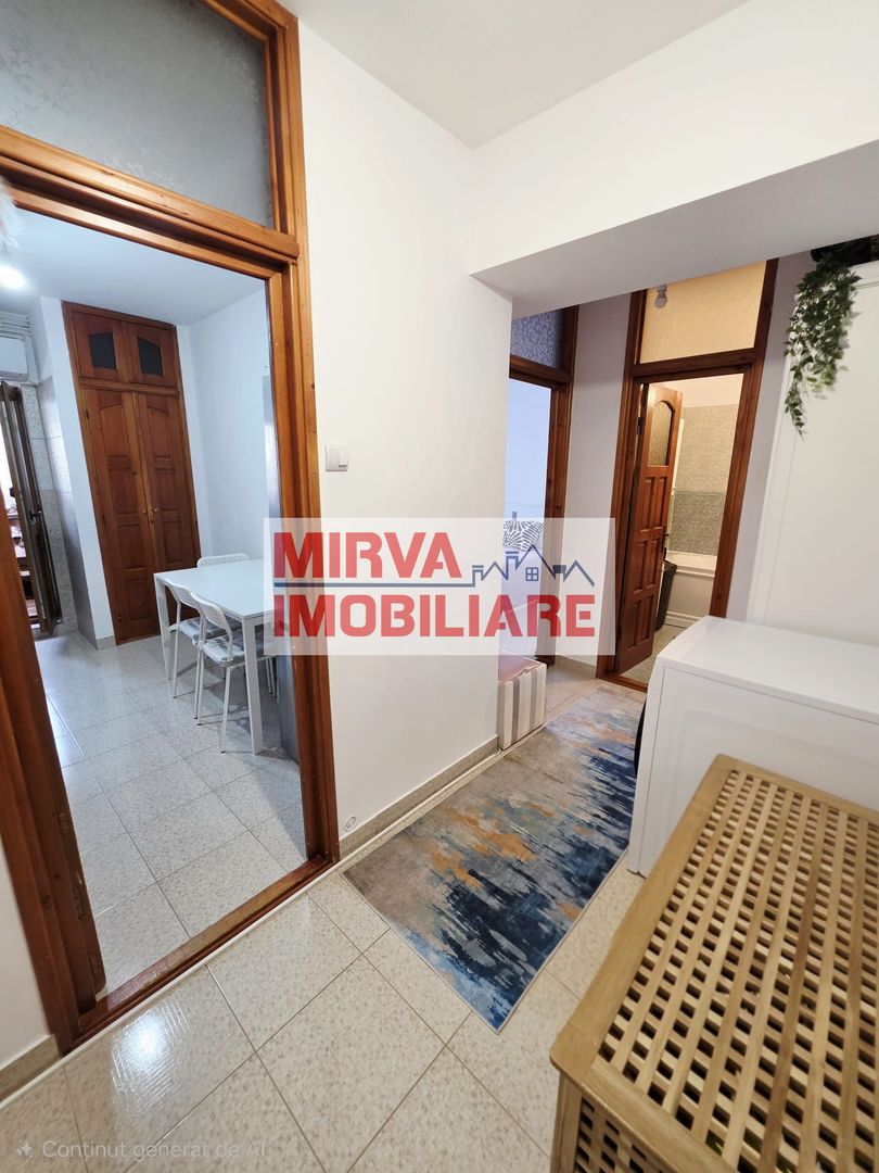 Apartament 2 camere Democrației, decomandat, etaj 2, mobilat si utilat - Poză 10