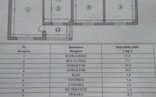 VANZARE 3 CAMERE - DECOMANDAT - MIHAI BRAVU - Poză 9
