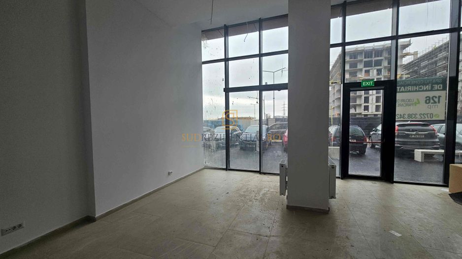 Închiriere spațiu comercial 126 mp – vitrină ampla, poziție premium - Poză 6
