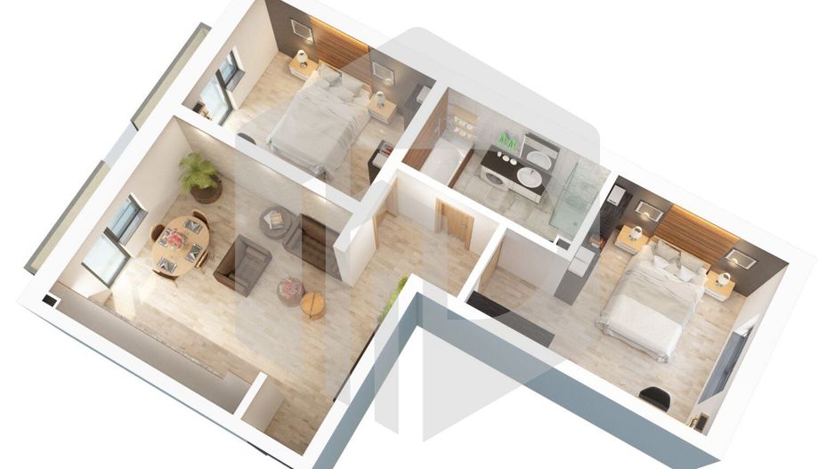 Apartament 3 Camere | Dedeman | Etaj intermediar | Dezvoltator - Poză 6