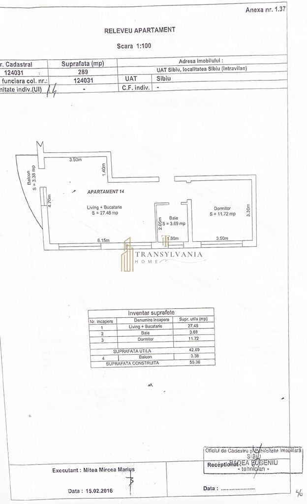 Apartament 2 camere, zona Trei Stejari - Poză 13