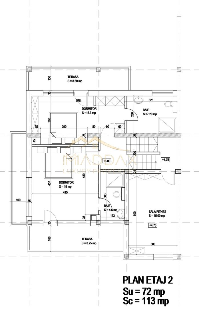 Vila ***400mp*** + Curte Proprie // zona Aviației - Schiță 44