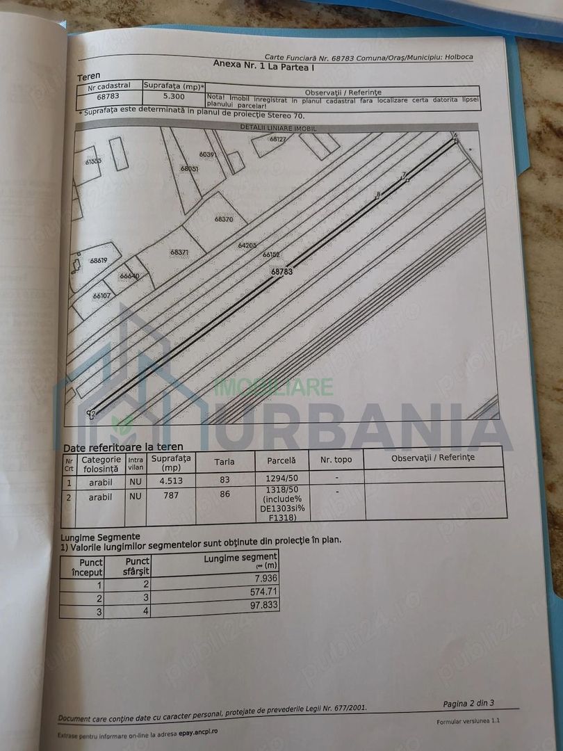 Teren extravilan de vânzare în comuna Holboca, județul Iași - Poză 8