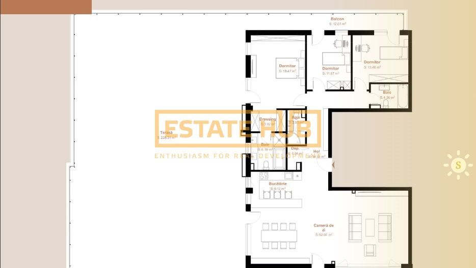 Apartament nou finalizat cu 4 camere, zona Vivo Mall - Poză 2