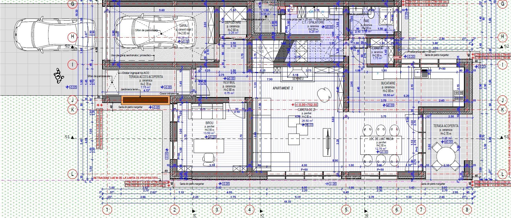 Case cuplate 5 camere si teren de 700 m2 in Feleacu - Poză 45