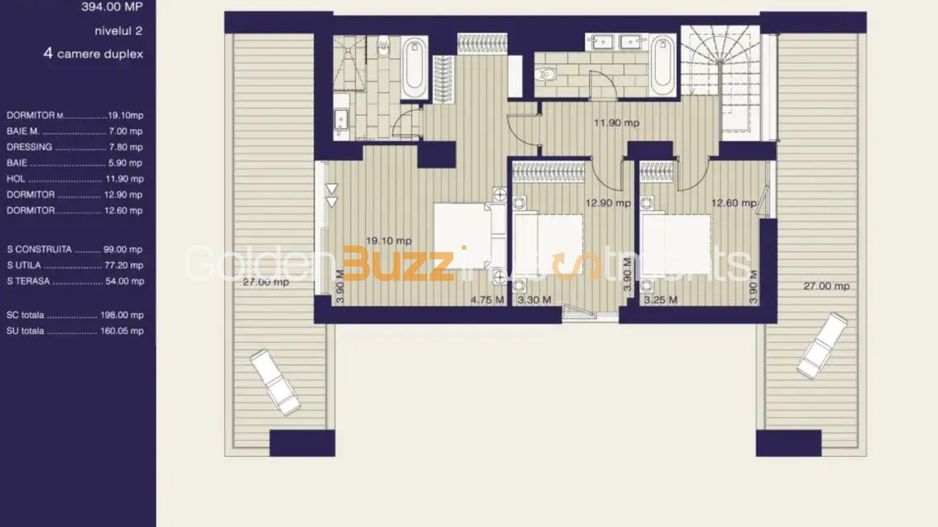 Spectacol urban la inaltime – 4 camere Herăstrău - Schiță 22