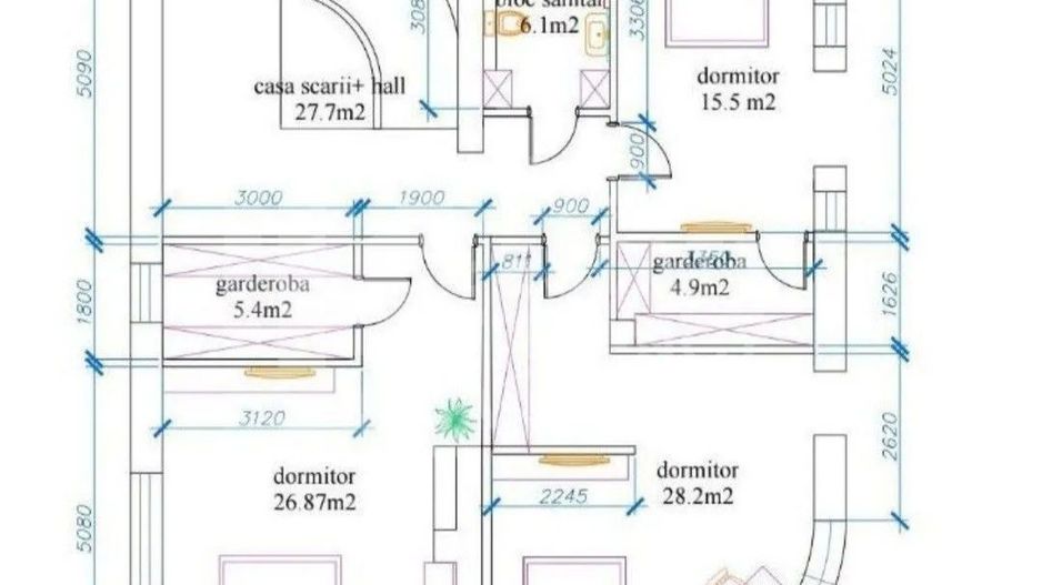 Vânzare, casă,  in 2 nivele, Poiana Domneasca. - Poză 5
