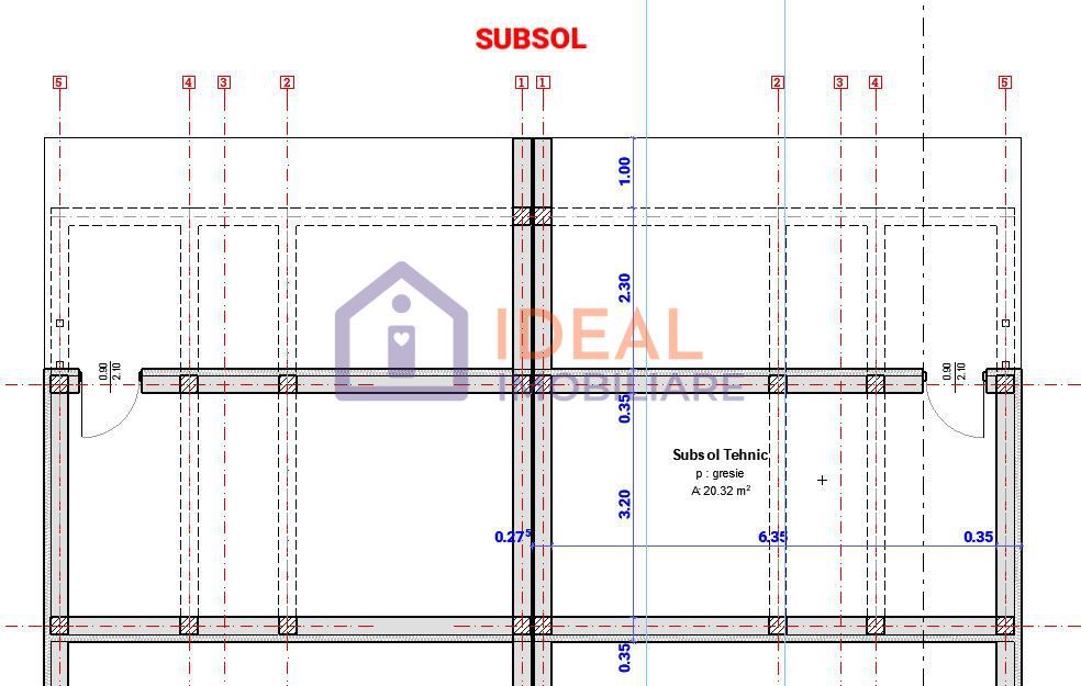 Duplex cu 4 camere si pivnita, in Cartierul Arhitectilor - Schiță 16