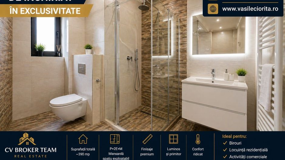 CLĂDIRE NOUĂ PREMIUM | 576 MPU,BIROURI,CLINCICA,ARBNB - Poză 6