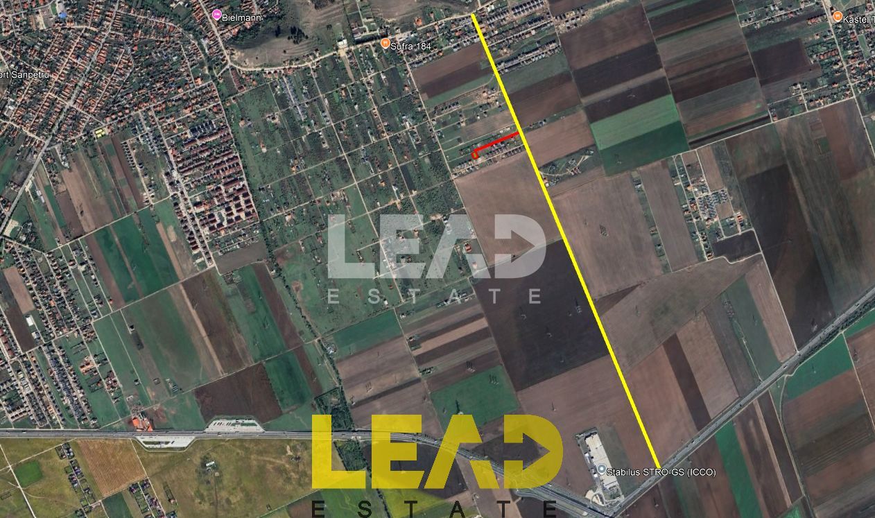 Teren intravilan 513 mp cu Autorizatie de Construire, Sanpetru, str. Catinei - Poză 3