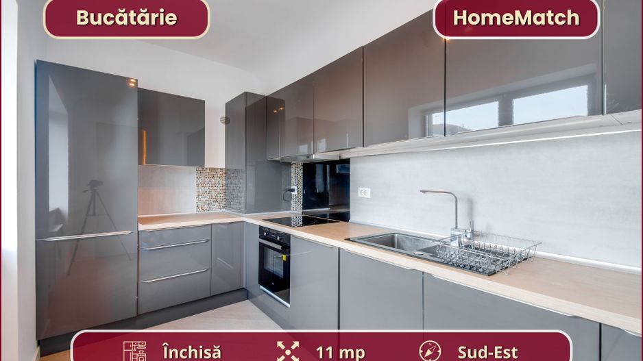 Cortina North || 3 camere || Finisaje de lux || Parcare || Comision 0% - Poză 6