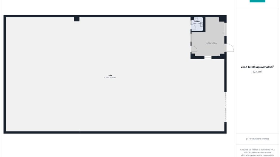 Hală industrială nouă, 524mp în zona de Nord - Poză 10