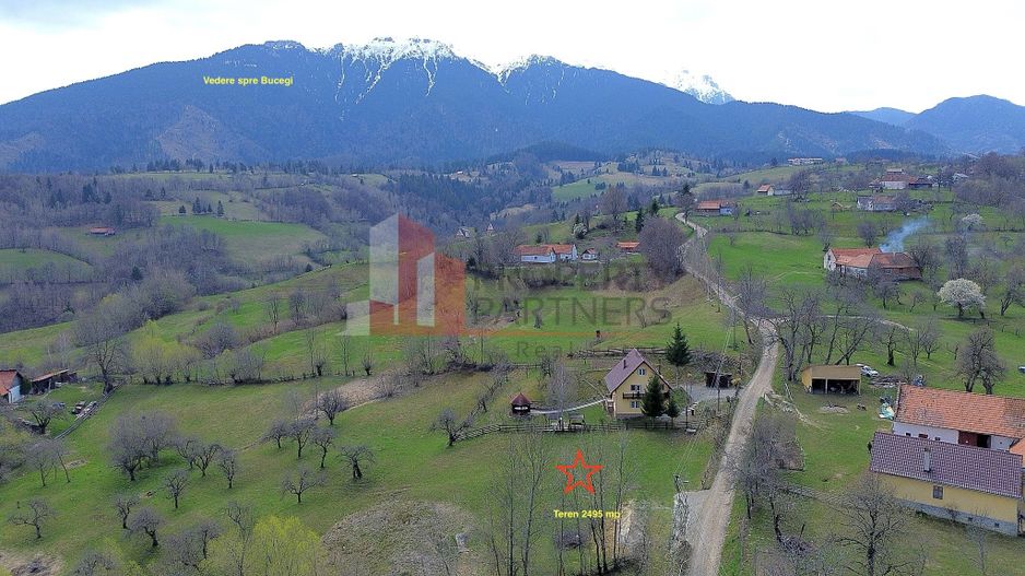 TEREN 2.495 MP | BRAN – SOHODOL | VEDERE PANORAMICĂ SPRE BUCEGI - Poză 8