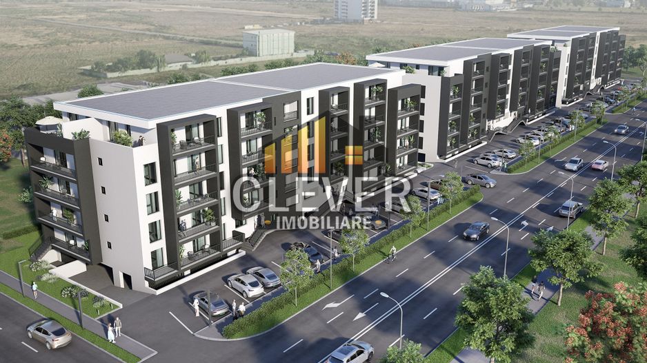 2 Camere | 61,3 mp | Dormitor 20 mp | Pallady | Comision 0% - Poză 16