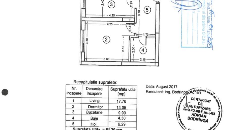 De Vânzare | Apartament 2 camere 11/11 | 21 Residence | Politehnica - Poză 4