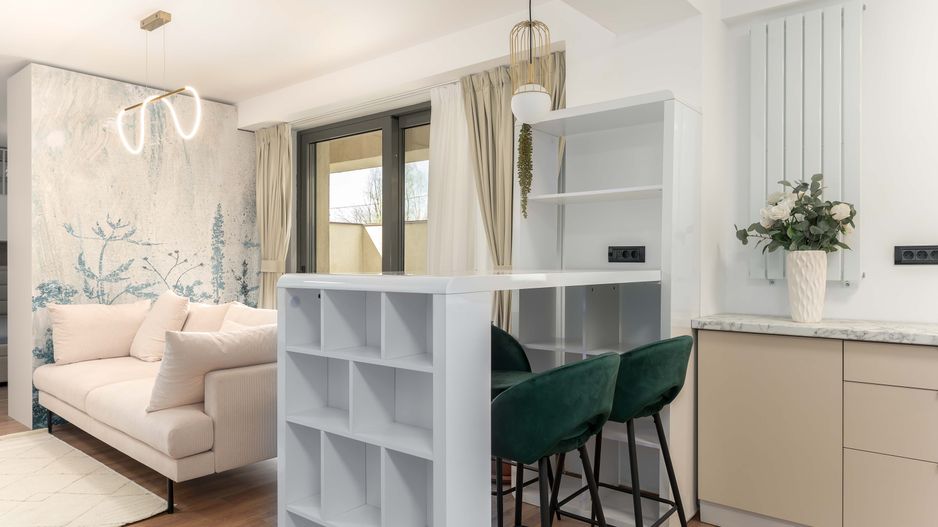 Apartament 2 camere studio cu terasă generoasă 50 mp prima inchiriere - Poză 1