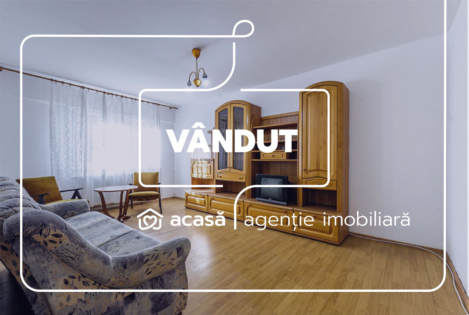 Apartament luminos cu 2 camere - Poză 1