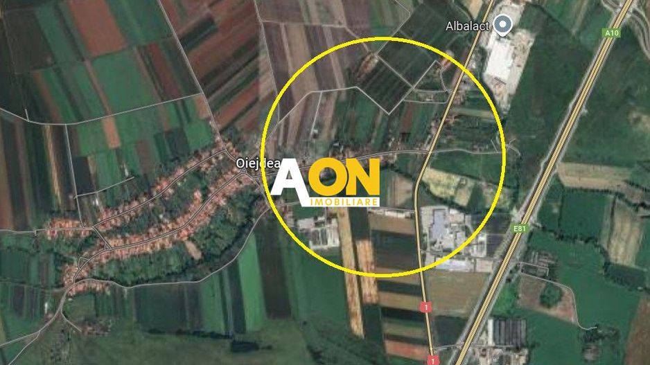 Teren intravilan industrial 5800 mp, Oiejdea, la asfalt - Poză 2