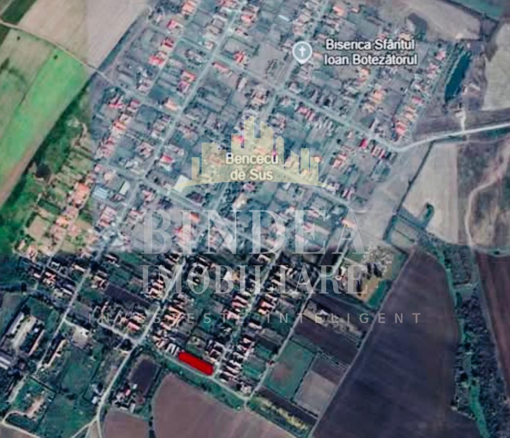 Teren Intravilan 30euro/mp pe colt- Bencecul de Sus - Poză 8