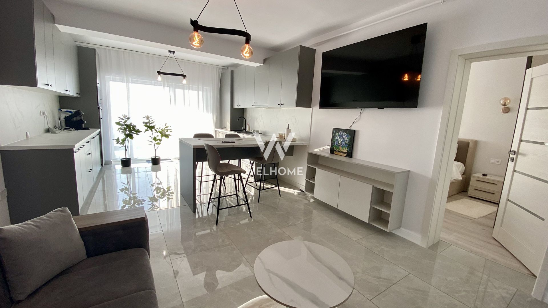 Chirie apartament 2 camere la Vila cartier DaVinci Sibiu - Poză 8