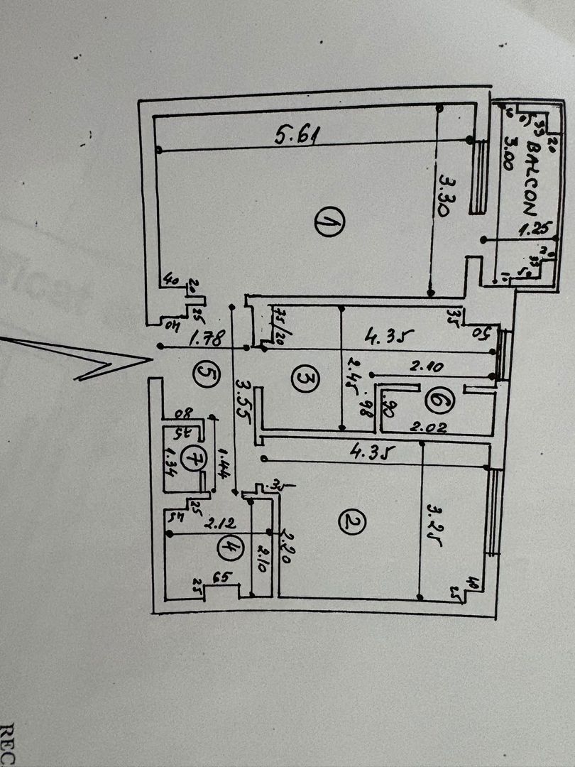De vanzare apartament  cu 2 camere, renovat, etaj 4 , Mazepa 1, 85.000 euro - Poză 12