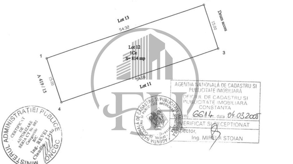 SOLD/ VANDUT Teren intravilan de vanzare Agigea / Constanta - Poză 3