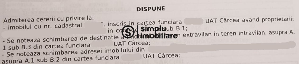 Teren Intravilan Carcea - Poză 3