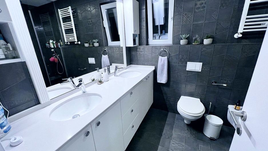 Duplex P+1+M mobilat, 127 mp, curte cu terasă, 3 parcări, Pipera - Voluntari - Poză 17