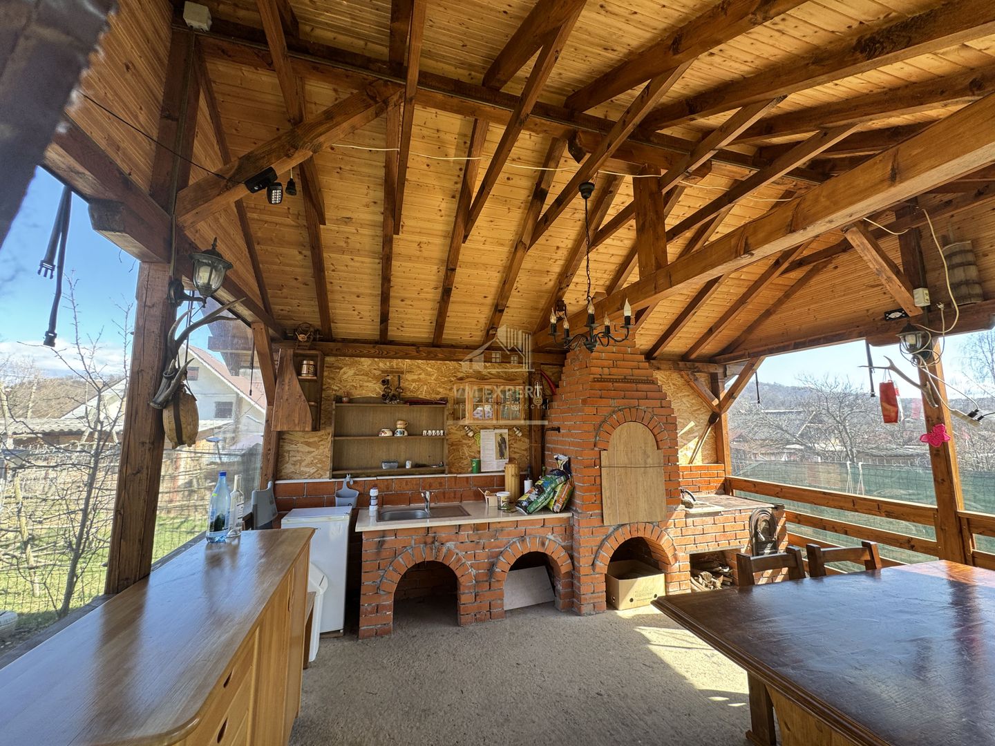 VILA 7 CAMERE TEREN 872 MP BUGHEA ARGES - Poză 47