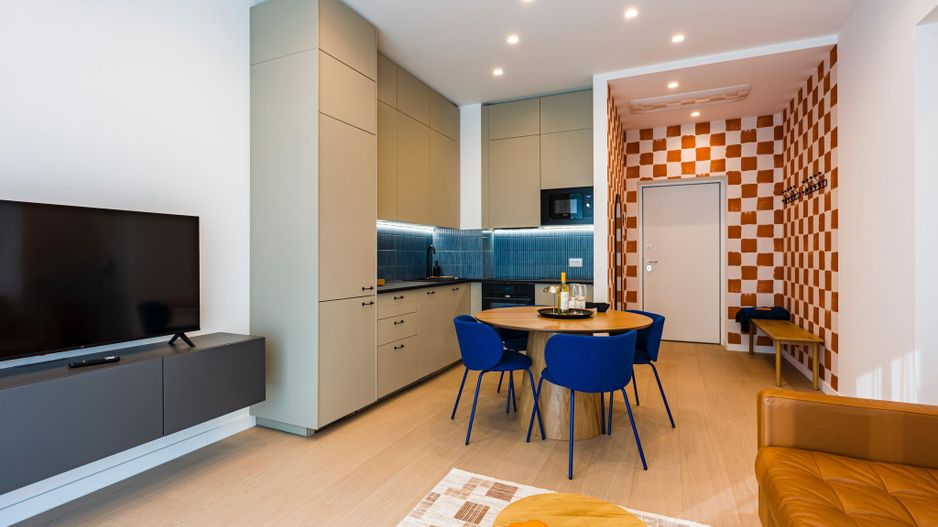 Apartament lux 2 camere, Aviatiei Tower, etaj 8, vedere superbă. - Poză 1