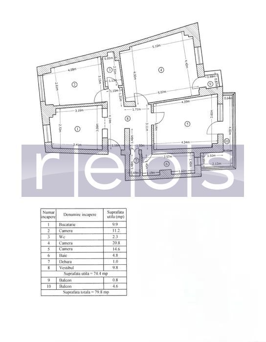 VANZARE APARATAMENT 3 CAEMERE BASARABIEI | COSTIN GEORGIAN | - Poză 8