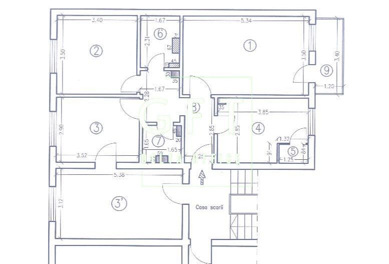 Apartament de vanzare Bistrita, 4 camere, zona Sensul Vechi - Poză 5