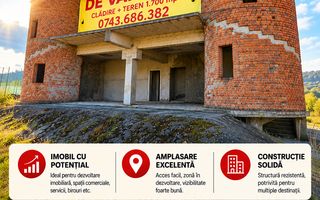 Clădire D+P+1E – ideală pentru hotel, clinică, birouri sau apartamente! - Poză 1