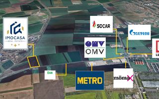 De vânzare teren extravilan 45.127 mp, Centura Arad, Metro/Momax/OMV. - Poză 1