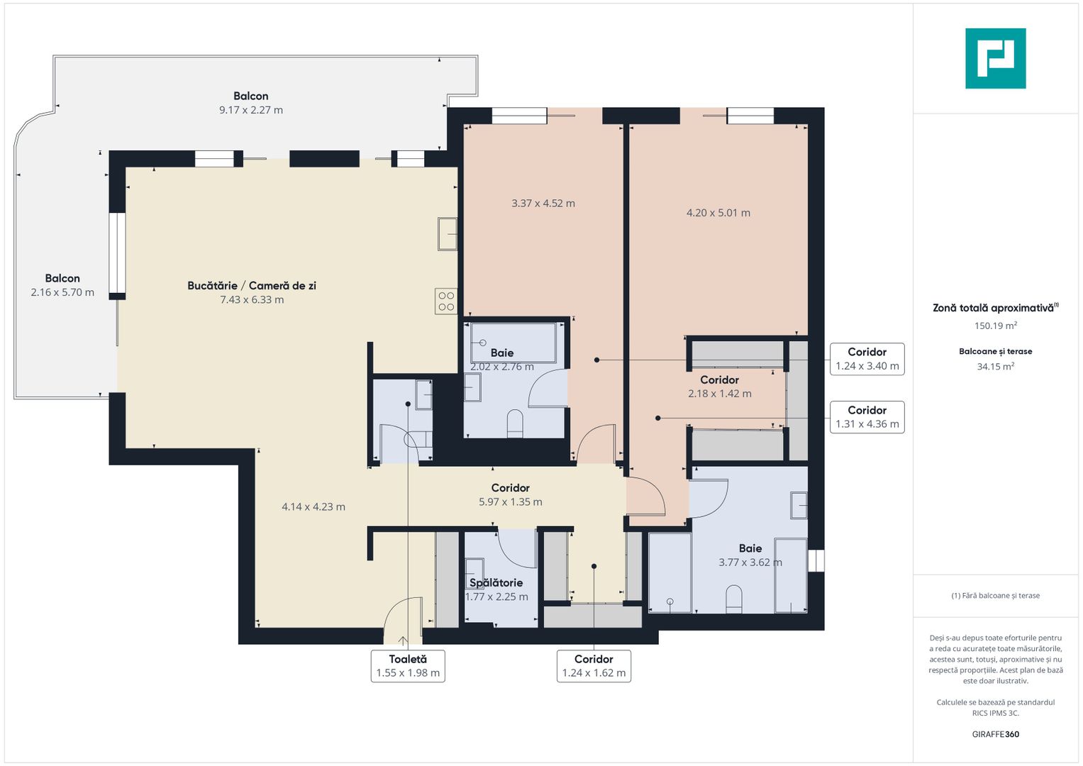 Apartament de Lux cu 3 Camere în Zona Dorobanți - Poză 8