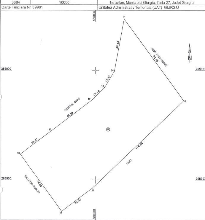 Terenuri intravilane de vânzare în proximitatea Vămii Giurgiu - Poză 1