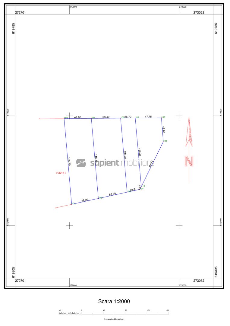 Sapient | Teren Investițional, Calea Clujului (E60), Oradea - Schiță 5