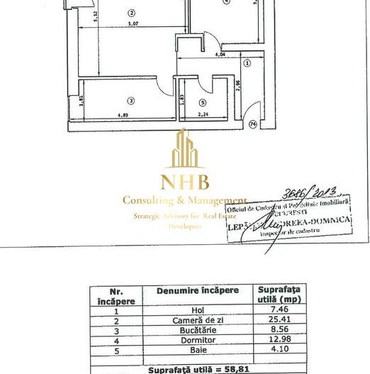2 camere Alia Apartments cu loc de parcare! Inchiriat 1000E/luna! - Poză 8