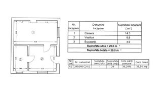 VANZARE CASA 2 CAMERE 35MP + TEREN 36MP CURTE COMUNA PIATA VICTORIEI ROMANA - Poză 17