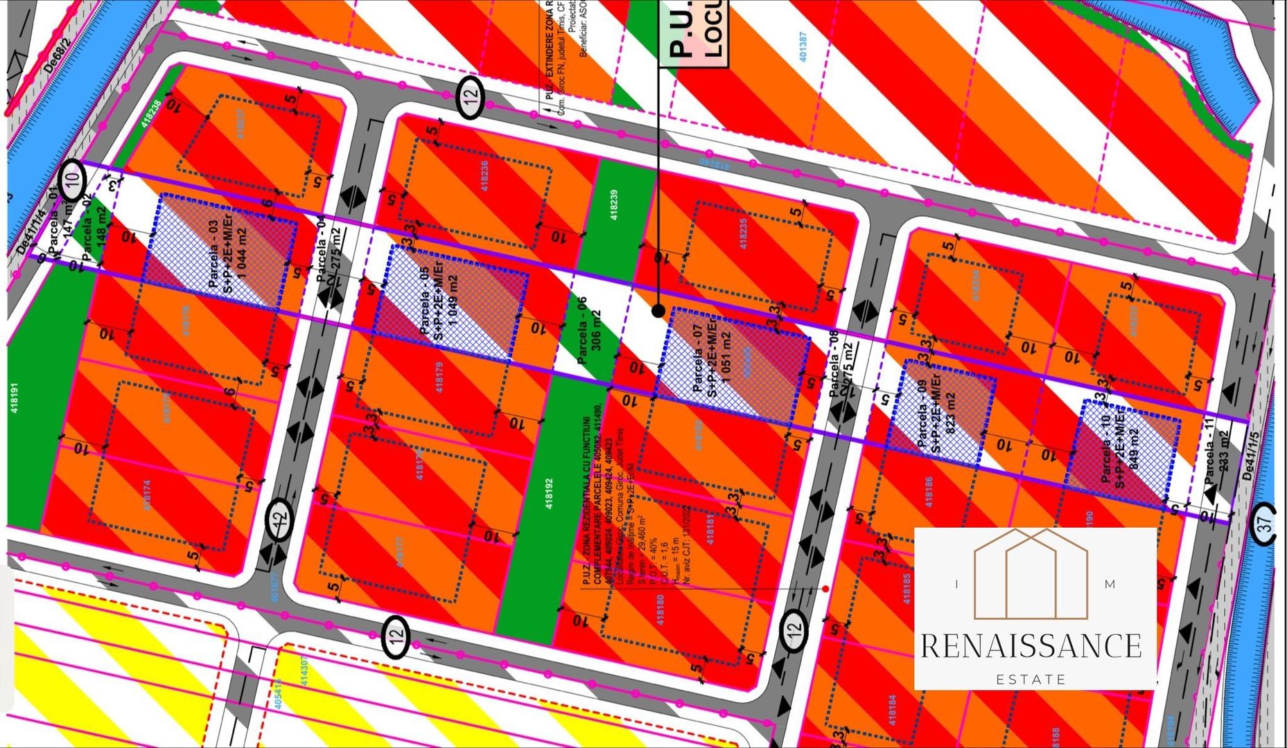 Giroc Teren de Bloc | 6200mp 65 apartamente | PUZ in lucru - Neptun - Poză 2