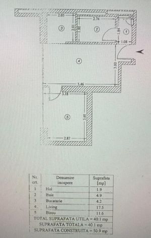 Studio dublu One Lake Club mobilat si utilat - Poză 10