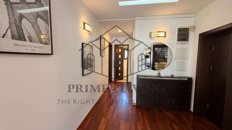 DUPLEX SUPERB CU 4 DORMITOARE LA INCHIRIERE LANGA PARCUL HERASTRAU - Poză 12