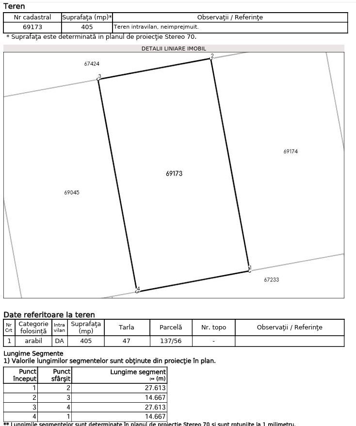 OCAZIE!Plata in rate!!Lot teren 400mp excelent pozitionat Dumbraveni! - Poză 7